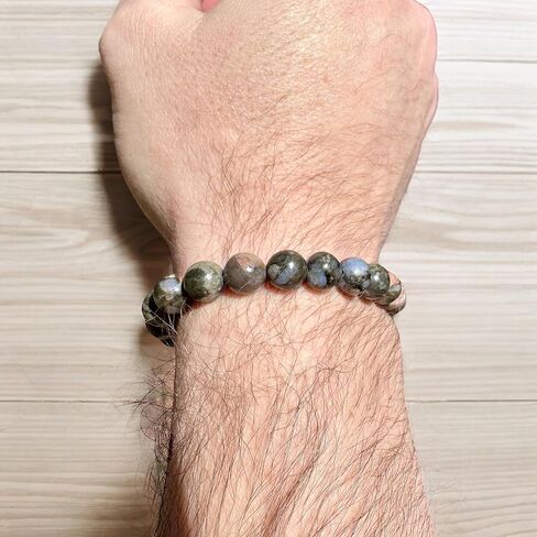 مجموعة هدايا سوار Que Sera القابل للتمدد مقاس 8 مم من Doc Willard's Charged مع قطعة سيلينيت و3 بطاقات معلومات in Kuwait