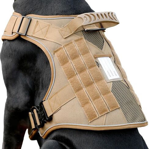 Pink Service Dog in Training Vest Harness for Medium Large Dogs, Reflective Adjustable Heavy Duty Padded Dog Harness, with Front Clip and Metal Buckles Do Not Pet for Training, Hiking in Saudi Arabia