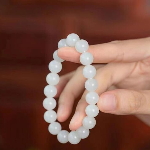 Handmade Natural Moonstone Bracelet for Women Men Chakra Healing Bracelet Stretchable 10mm Bead Bracelet Crystal Bracelet (moonstone) in Saudi Arabia