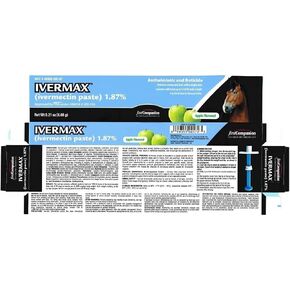 Ivermax (Ivermectin) Equine Paste 6.08 Gram 1 Pack, Blue