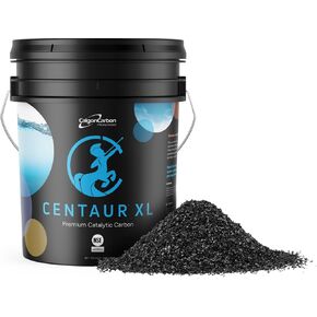Calgon Carbon Centaur XL Catalytic Granulated High Performance Activated Carbon for Water/Air Filter Refill, 23 lb Approx. - Made in The USA – Certified Calgon Carbon Product