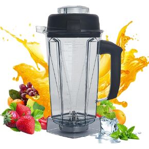 For Vitamix Blender Pitcher 64oz,Replace for Vitamix Accessories 5200 5000 6500 7500 Pro500 750 Classic/Explorian/Commercial series Container Jar Cup