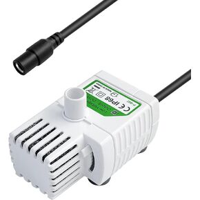Replacement Pump for 100oz Stainless Steel D60 Pet Fountain, Upgraded Back-up Water Pump