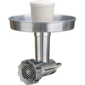 Chef'sChoice Food Grinder Attachment, One Size, Cast Metal