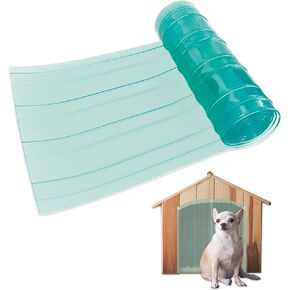 Dog Door Replacement Flaps,Plastic Dog Door Replacement Flaps for Warmth and Rain Protection,Easy DIY Clear Doggie Door for Sliding Door,Pet Door Flap for Pet Cats and Dogs