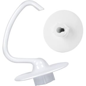 K45DH Dough Hook Replacement for Kitchen-Aid Compatible with K45, K45SS, KSM75, KSM90, KSM95, KSM100, KSM103, KSM110 4.5 Quart 5.0 Quart Head Stand Mixers