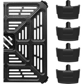 Air Fryer Rubber Feet for Cuisinart 6QT AIR-200 Air Fryer Oven, 4 PCS Silicone Tabs Air Fryer Rubber Bumper Replacement Parts Tabs Tips Accessories