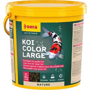 sera 7025 KOI Color Large 2.2 lb 3.800 ml Pet Food, One Size