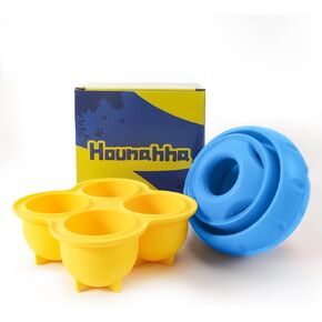Freezable Fillable Dog Toy: Long-Lasting Rubber Chew Toy with Silicone Treat Tray, Distracts Your Pup from Boredom, Reusable & Dishwasher Safe, for Large Dogs 25lbs+, Blue