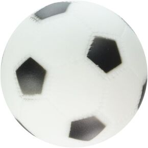 Boss Pet 51341 Vinyl Soccer Ball Dog Toy with Squeaker