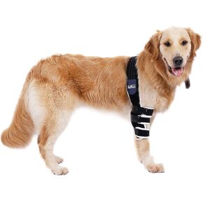 Dog Elbow Protector, Padded Elbow Brace for Canine, Shoulder Support Protection for Callus, Hygroma, Dysplasia, Arthritis, Osteoarthritis, Pressure Sores, Avoid Cone of Shame
