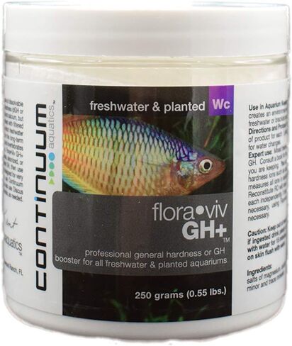Continuum Aquatics Flora Viv GH+ - General Hardness (GH) Booster for Freshwater and Planted Aquariums (500-g) (QGHP500) in Saudi Arabia