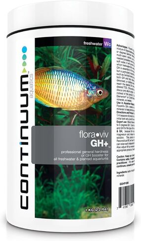 Continuum Aquatics Flora Viv GH+ - General Hardness (GH) Booster for Freshwater and Planted Aquariums (500-g) (QGHP500) in Saudi Arabia