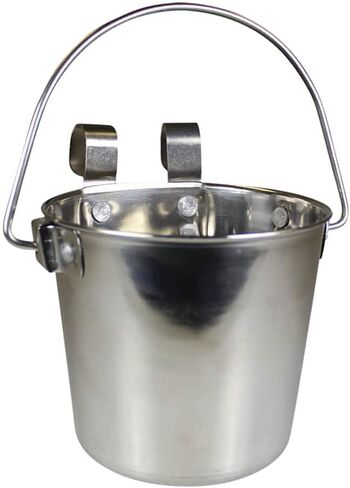 DOG for DOG Flat-Sided Hook-On Pail 4 Qt in Saudi Arabia