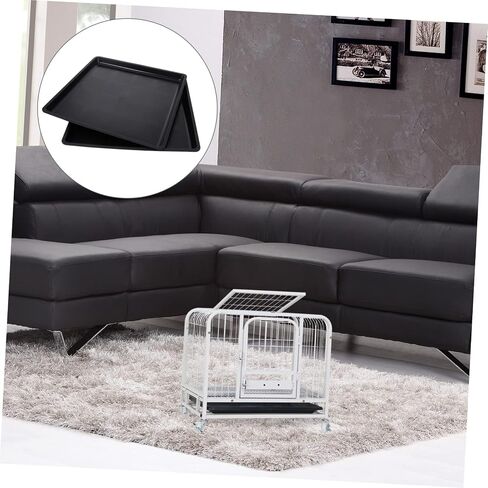 2pcs Tray Rabbit Potty Rabbit Household Pet Potty Animal Pet Cage Accessory Household Cage Potty Pet Cage Pet Cage Supplies Pet Supplies in Saudi Arabia