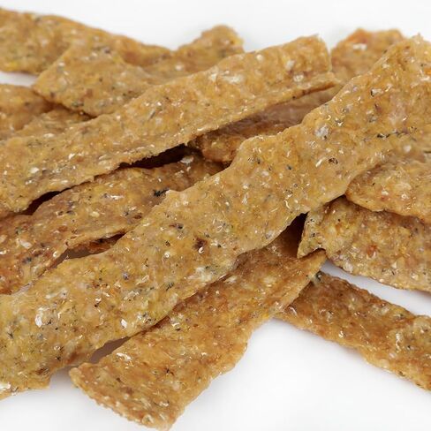 Walleye Bark Pet Treats for Dogs & Cats – Single Ingredient Dehydrated Fish Snack, Sustainably Sourced, Grain-Free, High Protein, No Additives, Natural Omega-3, Supports Healthy Skin & Coat, 4oz Bag in Saudi Arabia