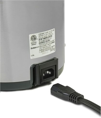 غلاية مياه وسخان مياه Zojirushi CD-WHC40 Micom (135 أونصة، رمادي مقاوم للصدأ) حزمة مع منظف الحاوية الداخلية للأواني الكهربائية CD-K03EJU (4 عبوات) وحزمة أكواب من الفولاذ المقاوم للصدأ (3 قطع) in Kuwait