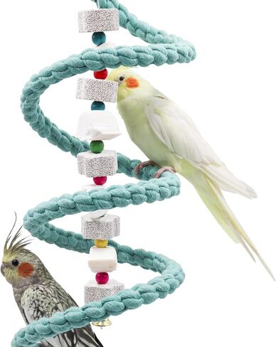 عبوتان من لعبة مضغ الدجاج الكبيرة، منقار الفرخ يطحن حجر الكالسيوم مع أجراس، ملحقات قفص الدجاج، ألعاب قفص للكوكاتيل والببغاء والببغاء والفئران والهامستر والأرنب الرمادي الأفريقي in Kuwait