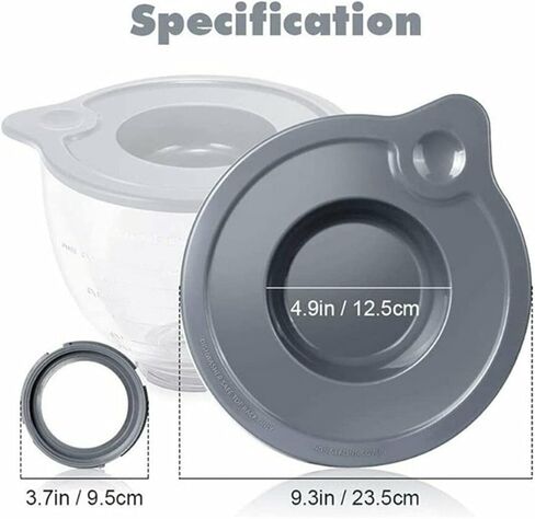 غطاء وعاء الخلاطات متوافق مع كيتشن إيد K5GB حامل وعاء زجاجي سعة 5 كوارت KSM150PS KSM152PS/KSM155GB لصب الصنبور للخلاطات ذات الرأس المائل in Kuwait