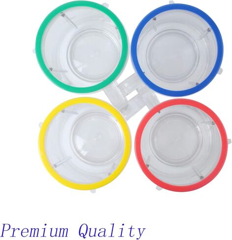 أكواب بديلة للشفرة متوافقة مع عصارة Magic Bullet من Wadoy، وكوب خلاط 16 أونصة وملحق شفرة متقاطعة MB-1001 بقدرة 250 وات مع أكواب حلقات شفاه ملونة in Kuwait