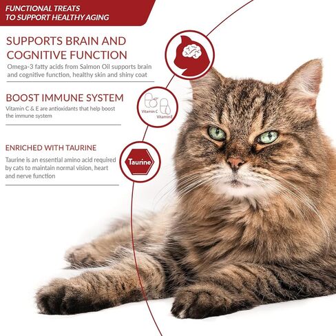INABA Churu for Senior 10+, Creamy Lickable Cat Treats with Taurine, Vitamin E & C, 0.5 ounces Each, 24 Tubes (4 per Pack), Tuna Recipe in Saudi Arabia