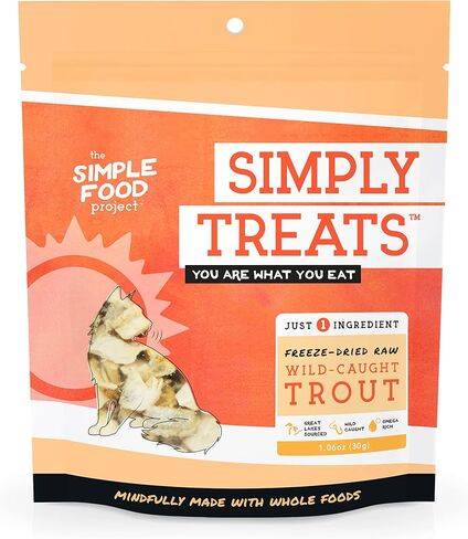 Simple Food Project The Freeze Dried Raw Cat Treats Grain Free, All Natural, with Just 1 Ingredient - Chicken Liver in Saudi Arabia
