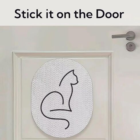 3 Pack Cat Wall Scratcher Cardboard, Wall Mounted Cat Scratch Pad, Cat Vertical Cat Scratcher Post Cat Scratching Pad for Large Indoor Cats Grinding Claw Furniture Protector,Cat Pattern in Saudi Arabia