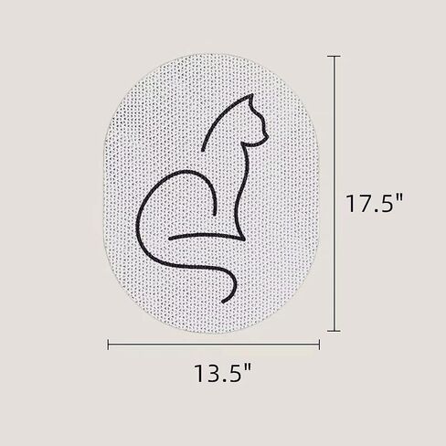 3 Pack Cat Wall Scratcher Cardboard, Wall Mounted Cat Scratch Pad, Cat Vertical Cat Scratcher Post Cat Scratching Pad for Large Indoor Cats Grinding Claw Furniture Protector,Cat Pattern in Saudi Arabia