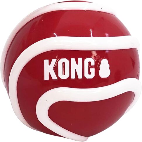 KONG Signature Assorted Balls for Fetch and Retrieving (Medium (4 Pack)) in Saudi Arabia