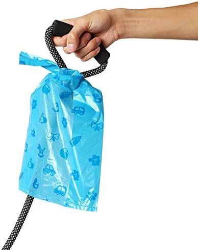 Dog Poop Bag Biodegradable Dog Waste Bags with Easy-Tie Handles, Extra Thick and Strong Leak-Proof Poop Bags for Dogs and Cat Scoops (Easy-tie Handle 100pcs) in Saudi Arabia