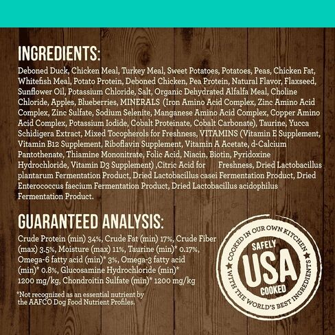 Merrick Premium Grain Free Dry Adult Dog Food, Wholesome and Natural Kibble with Real Duck and Sweet Potato - 22.0 lb. Bag in Saudi Arabia