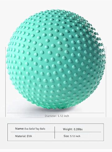 Dog Toys Balls, Herding Ball for Dogs,Almost Indestructible Dog Ball, Outdoor Christmas Durable Dog Toys ，Interactive Balls for Small/Medium Dogs, Dog Ball Float On Water Fetch Bouncy Solid in Saudi Arabia