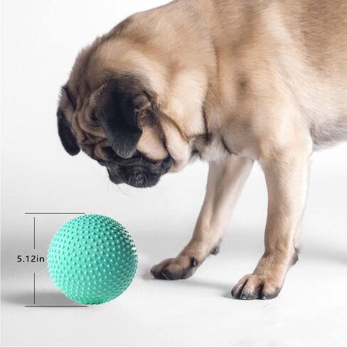 Dog Toys Balls, Herding Ball for Dogs,Almost Indestructible Dog Ball, Outdoor Christmas Durable Dog Toys ，Interactive Balls for Small/Medium Dogs, Dog Ball Float On Water Fetch Bouncy Solid in Saudi Arabia