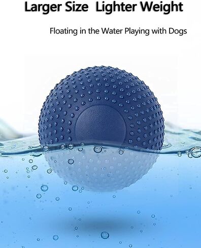 Dog Toys Balls, Herding Ball for Dogs,Almost Indestructible Dog Ball, Outdoor Christmas Durable Dog Toys ，Interactive Balls for Small/Medium Dogs, Dog Ball Float On Water Fetch Bouncy Solid in Saudi Arabia