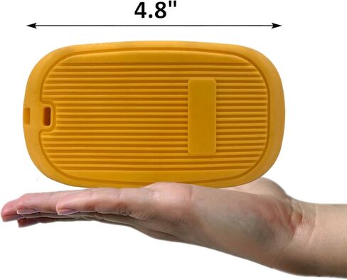 Heavy-Duty Grooming Brush for Dogs and Cats - Silicone Tool for Shedding, Massaging, and Bath Washing to Remove Hair, Fur, Soap and Debris in Saudi Arabia