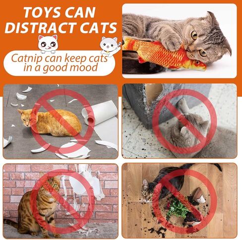 Sratte 50 Pieces Cat Toys Bulk Catnip Indoor Interactive Chew Toys Different Soft Cotton Cute Shapes Inside Kitten Entertaining Kitty Plush Training Chewing Birthday Gift Pillow(Fresh) in Saudi Arabia