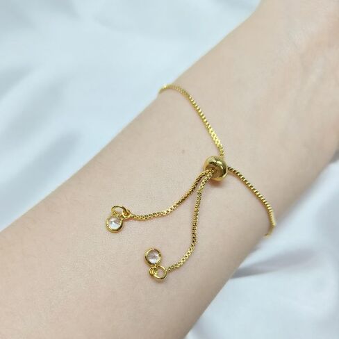 Forget-Me-Not and Queen Anne's Lace Pressed Flower Bracelet| 14k Gold Pressed Flower Handmade Bracelets| bracelet with White Stone| Real Alaska State Wildflower Pressed flower jewelry Gifts for Her in Saudi Arabia