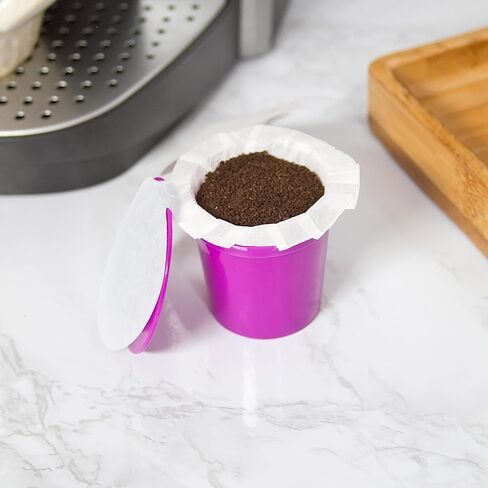 Perfect Pod EZ-Cup 2.0 Starter Pack | Reusable K Cup Coffee Pod Capsule with 25 Disposable Paper Filters (Starter Pack) in Saudi Arabia