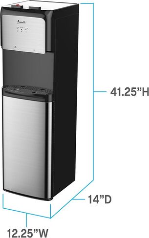 Avanti Bottom Loading Hot and Cold Water Dispenser with UV Disinfecting Light, in Stainless Steel (WDBMC810Q3S) in Saudi Arabia