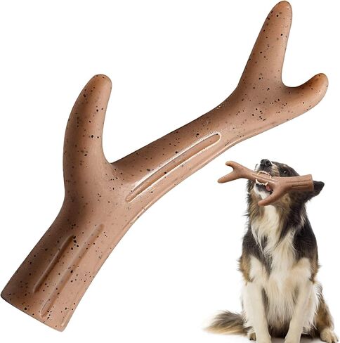 NOUGAT Dog Chew Toys for Aggressive Chewers - Natural Rubber Puppy Teething Toys - Interactive Dog Toys- Stuffable Dog Toy for Extended Playtime, Chew & Fetch Toy for Small Medium Breed (Milk-3pack) in Saudi Arabia
