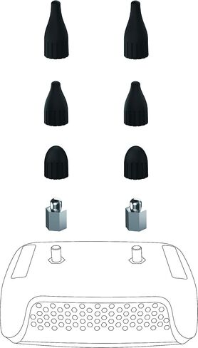 Bark Collar/Dog Training Collar Attachment, Short & Medium & Long Contact Points & Conductive Metal Prongs in Saudi Arabia