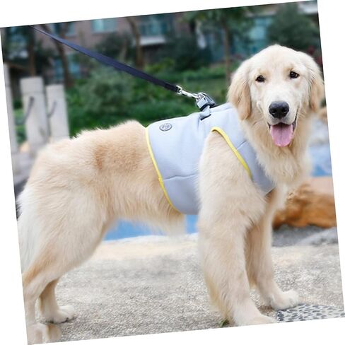 Beavorty Cool Vest for Dogs Puppy Cooler Jacket Pet Cooling Jacket Dog Cooler Vest Stylish Pet Dog Harness Cooler Jacket Camis Cooling Jacket for Dogs Pet Pulling Strap Medium Dog Fashion in Saudi Arabia
