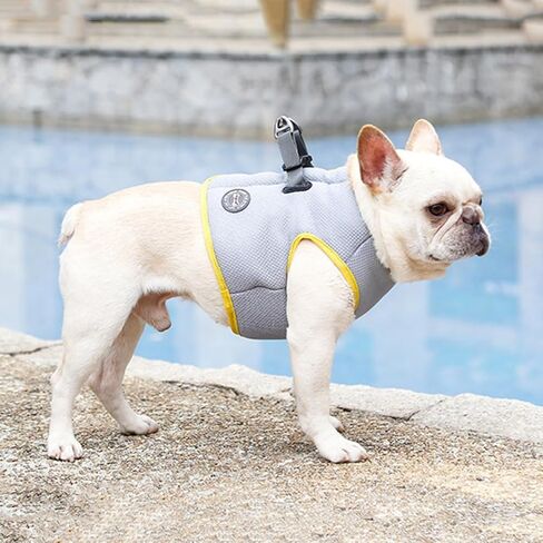 Beavorty Cool Vest for Dogs Puppy Cooler Jacket Pet Cooling Jacket Dog Cooler Vest Stylish Pet Dog Harness Cooler Jacket Camis Cooling Jacket for Dogs Pet Pulling Strap Medium Dog Fashion in Saudi Arabia