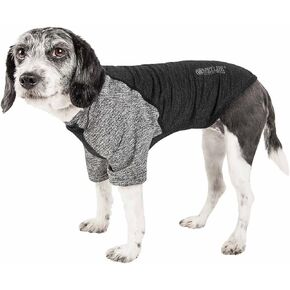 Pet Life ® Active 'Hybreed' 4-Way Stretch Two-Toned Performance Dog T-Shirt