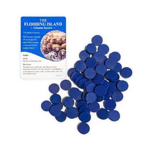 Flooding Island of Atlantis Scenario compatible with Catan's Settlers of Catan, Catalantis, Das Buch zum Spielen and Catan Expansions