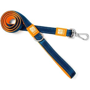 Max & Molly Zebra Classic and Colorful | Unique Design |Comfortable | Secure | Cushioned Neoprene | Sporty and Elegant | Short Leashes, M