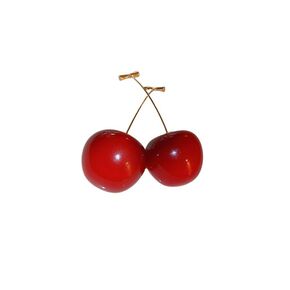 Cherry Dangle Earrings 14K Gold Plated Sweet and Lovely Cherry Dangle Drop Earrings for Women and Girls