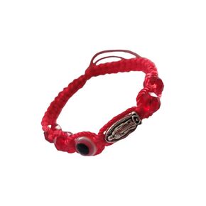 Evil Eye Bracelet, virgen mary virgen de Guadalupe Nazar Kabbalah, Protection Bracelet,Amulet Red Bracelet
