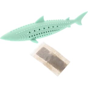 Catnip Fish Lovely cat Toy cat Teeth Cleaning Catnip Bubbles for Indoor Cats cat teether Toy Kitten Teaser Silicone Chewing Fish for cat Stuff for Cats Notice Sports