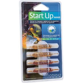 Start Up, مجموعة البكتيريا المبتدئة، مياه طازجة ومالحة، قارورة سعة 30/1 مل، 30 جالونًا فما فوق